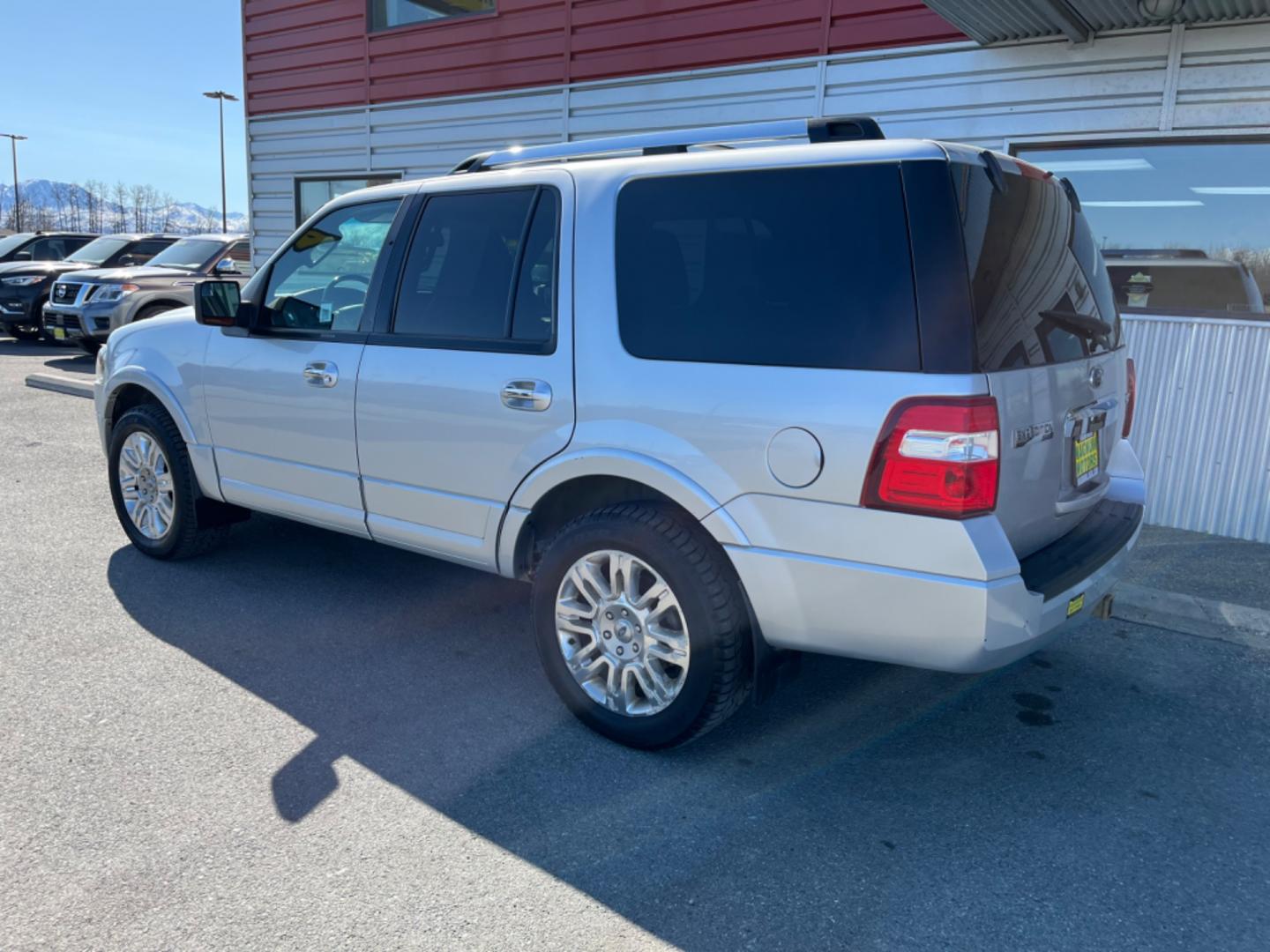 2012 SILVER /Black FORD EXPEDITION LIMITED (1FMJU2A57CE) with an 5.4L engine, Automatic transmission, located at 1960 Industrial Drive, Wasilla, 99654, (907) 274-2277, 61.573475, -149.400146 - Photo#2